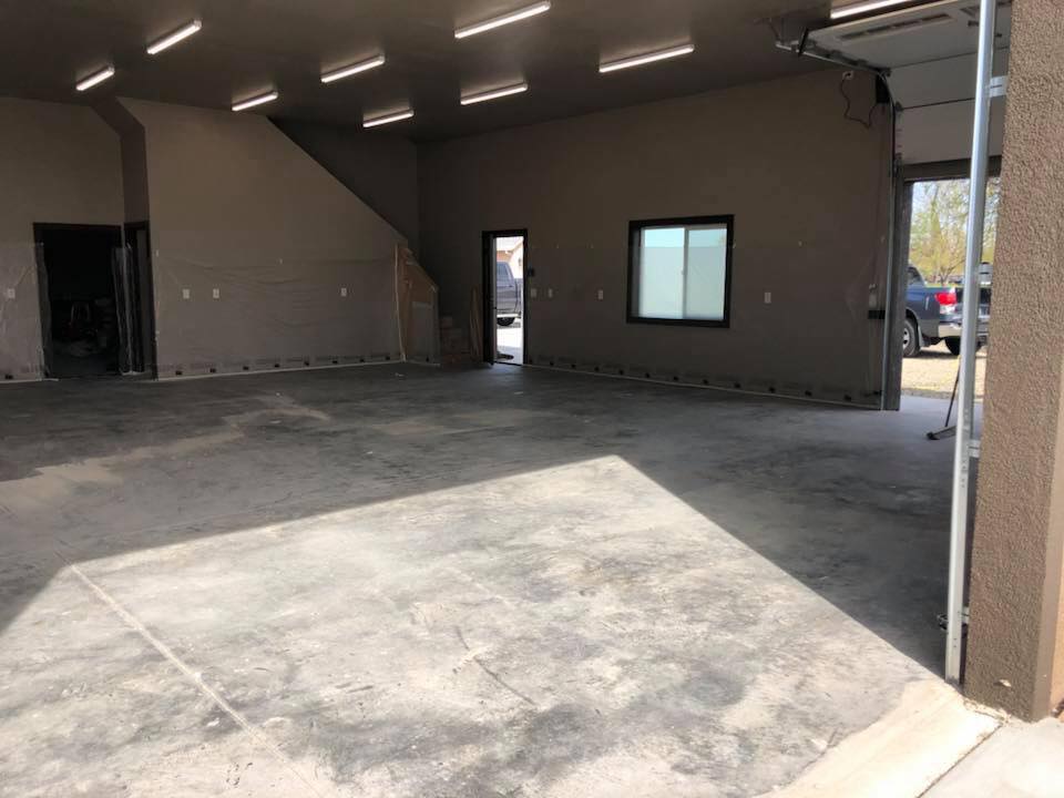 Industrial Painting — Empty Building in Merced, CA
