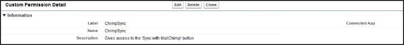 New custom permission