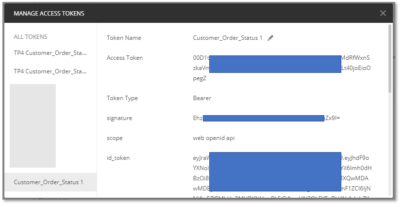 Postman Access Token