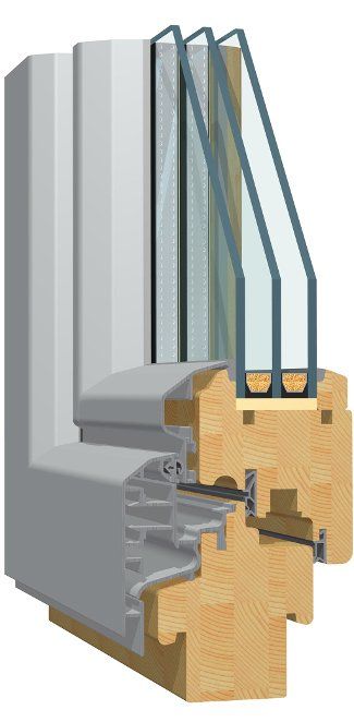 Holz-Alu-Fenster