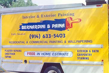 Bernardini Truck — Signs plus inc in Mamaroneck, NY Bernardini Truck — Signs plus inc in Mamaroneck, NY