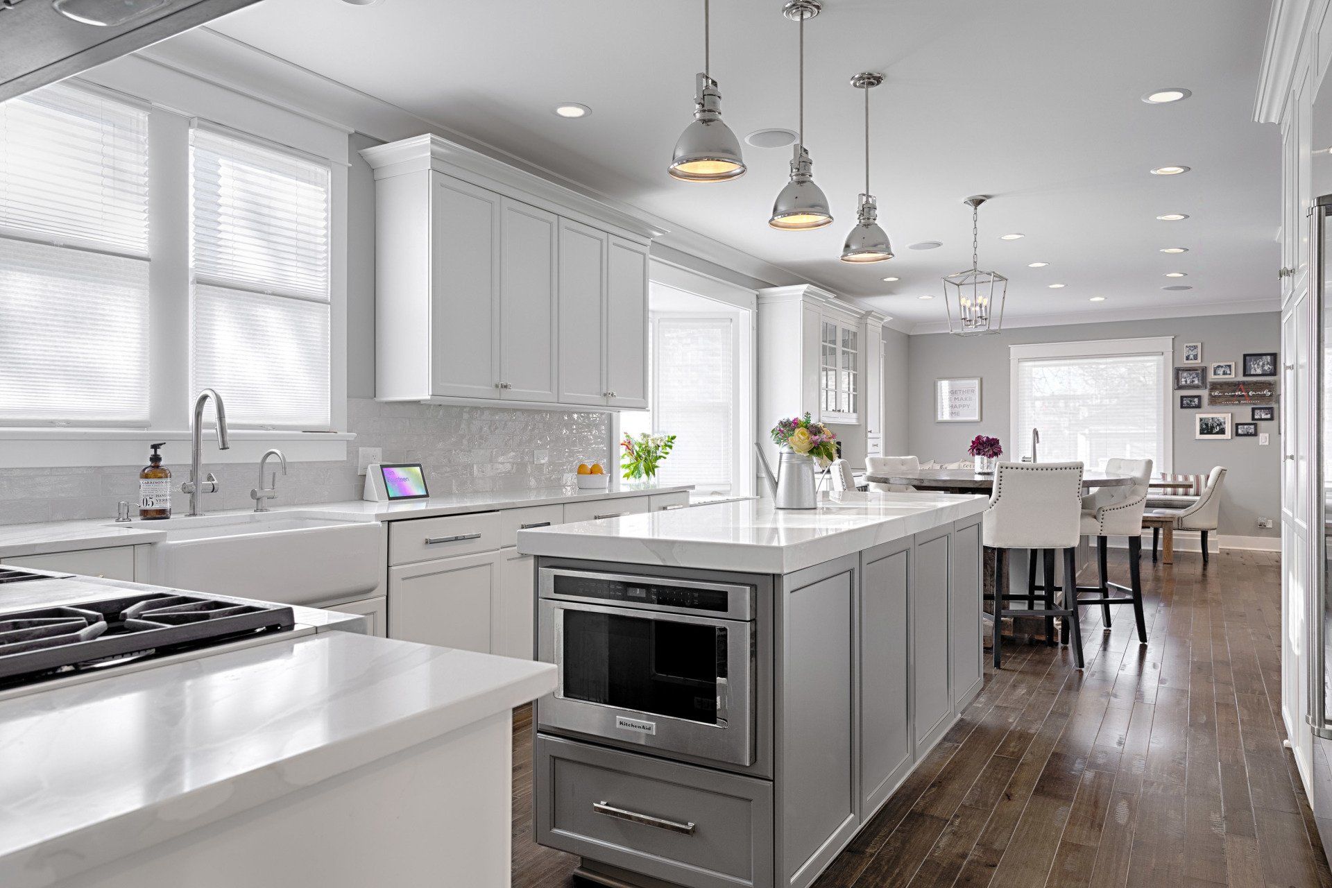 Arlington Heights Kitchen Cabinetry with open layout.
