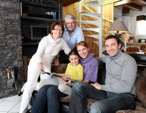Happy family in new house thanks to building company in Adelaide Hills