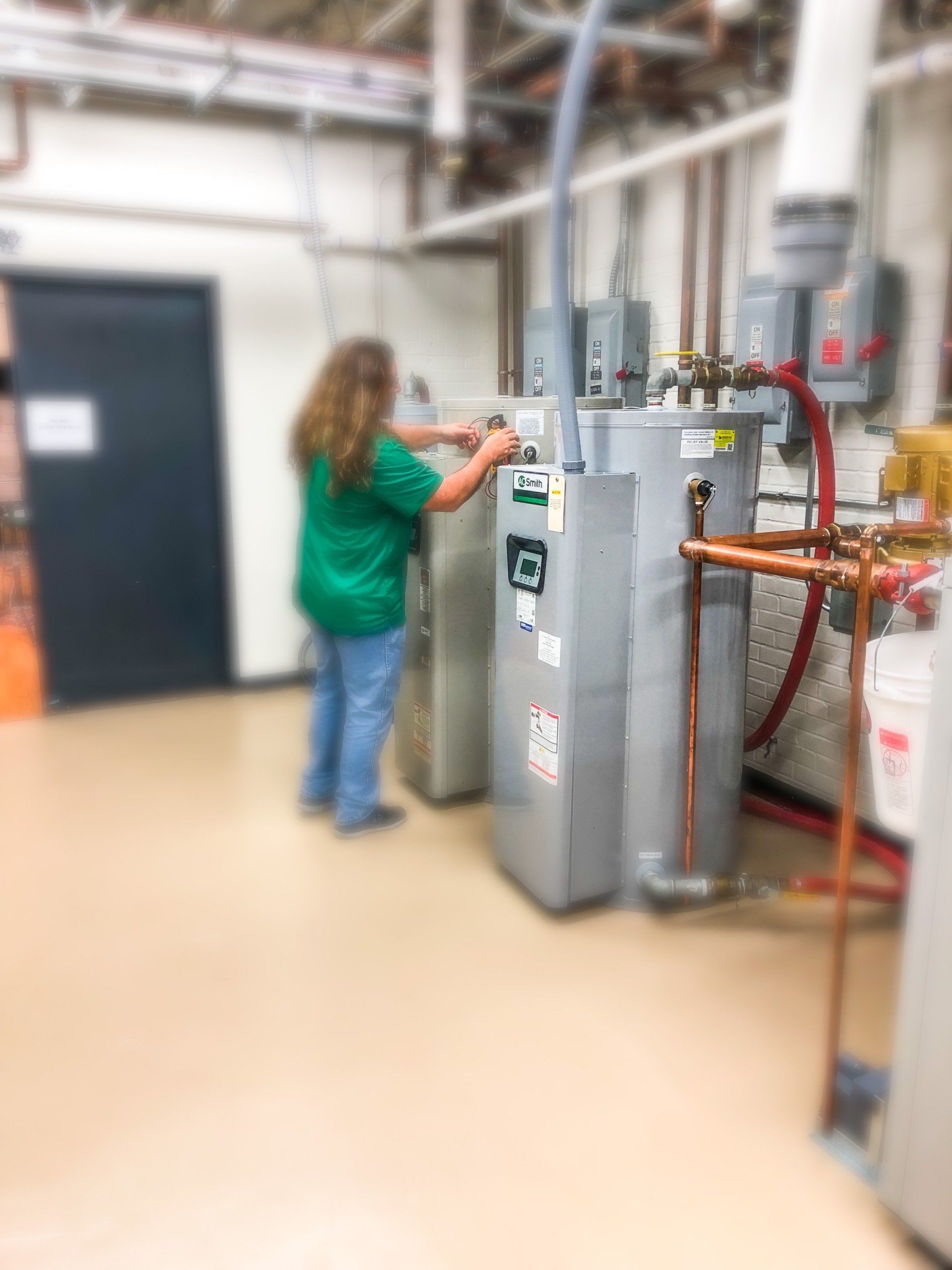 A.O. Smith University - Commercial water heater class with instructor