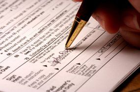 clients sign contact