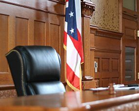 courtroom judge seat