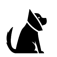 Dog Cone Icon Dog Cone Icon