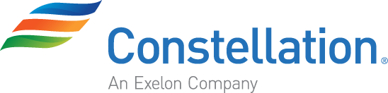 The logo for constellation an exelon company