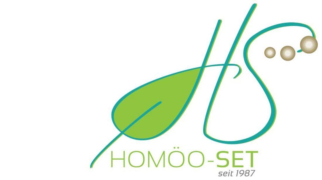 Ein Logo für Homosexuelle mit einem grünen Blatt