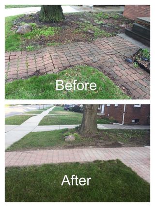 Goldy's Hardscaping — Before and After Hardscaping Repair in Berkley, MI Goldy's Hardscaping — Before and After Hardscaping Repair in Berkley, MI
