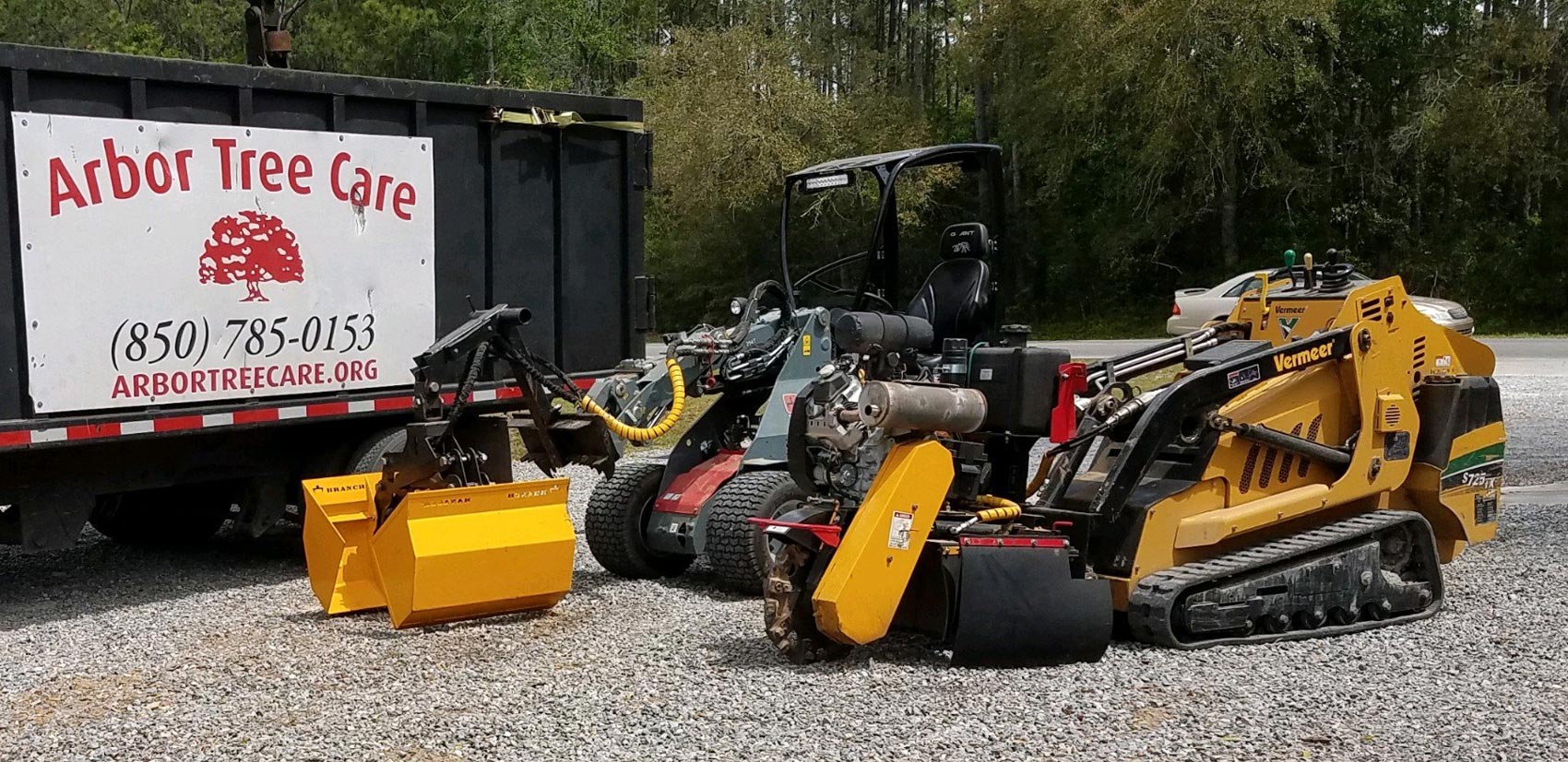 Cranes — Arbor Tree Care Trucks in Panama City, FL Cranes — Arbor Tree Care Trucks in Panama City, FL