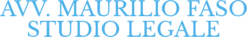 AVV. MAURILIO FASO STUDIO LEGALE-LOGO