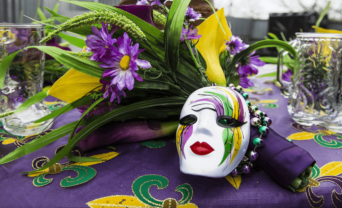 Marti Gra theme Party