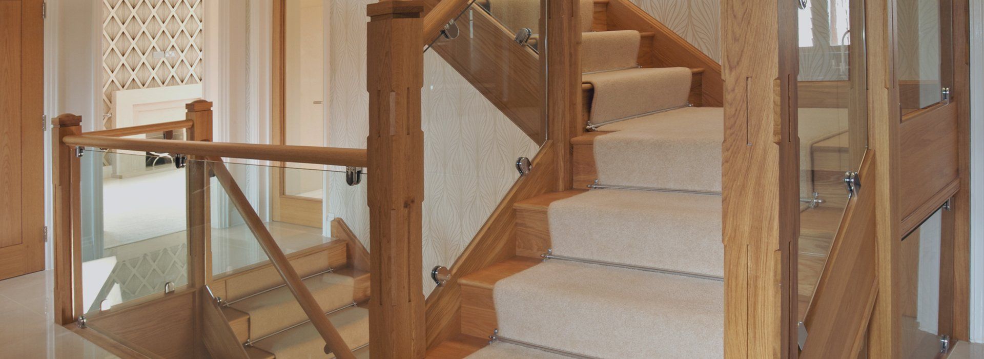 Wooden staircases