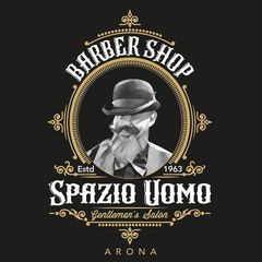 PARRUCCHIERE SPAZIO UOMO LOGO SPAZIO UOMO