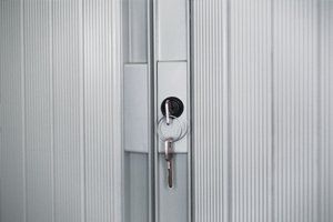 key on a lock