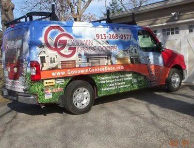 Service Van — Shawnee, KS — Goodwin Garage Door, LLC. Service Van — Shawnee, KS — Goodwin Garage Door, LLC.