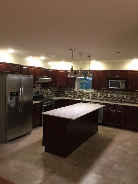 kitchen with center table 3