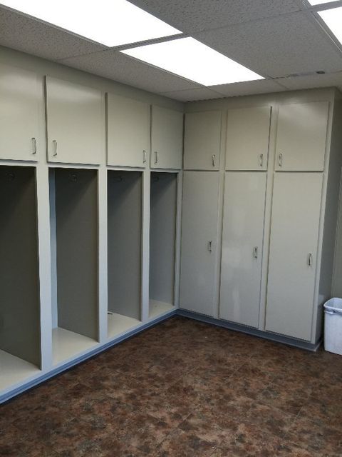 BUNGE, PINE BLUFF, AR. DEMO OFFICE, NEW CEILING GRID AND TILE, CABINETS, TOPS, WINDOWS WITH LOW E GLASS