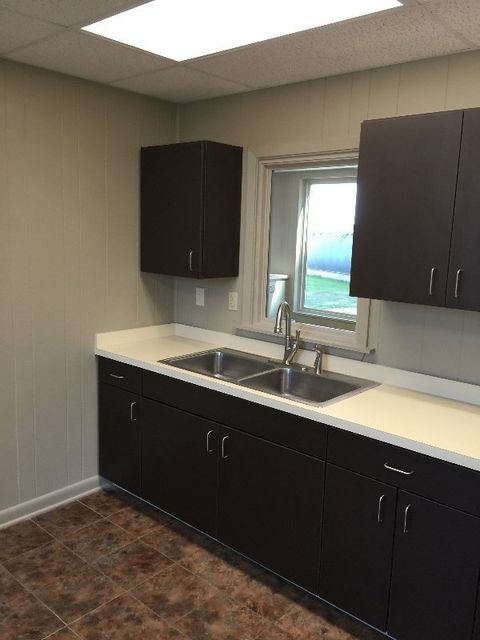 BUNGE, PINE BLUFF, AR. DEMO OFFICE, NEW CEILING GRID AND TILE, CABINETS, TOPS, WINDOWS WITH LOW E GLASS