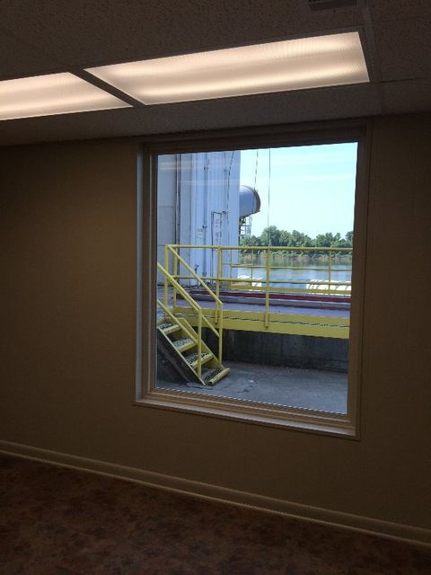 BUNGE, PINE BLUFF, AR. DEMO OFFICE, NEW CEILING GRID AND TILE, CABINETS, TOPS, WINDOWS WITH LOW E GLASS