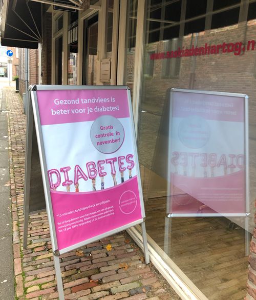 Gezond tandvlees is beter voor je diabetes!