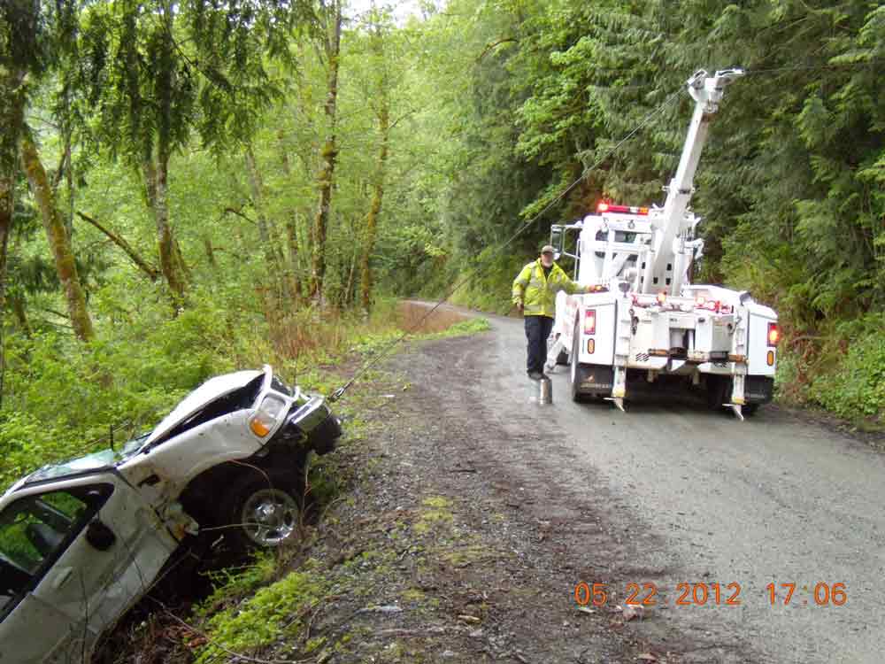 Carl's Towing Truck on field work - Towing in Sedro Woolley, WA