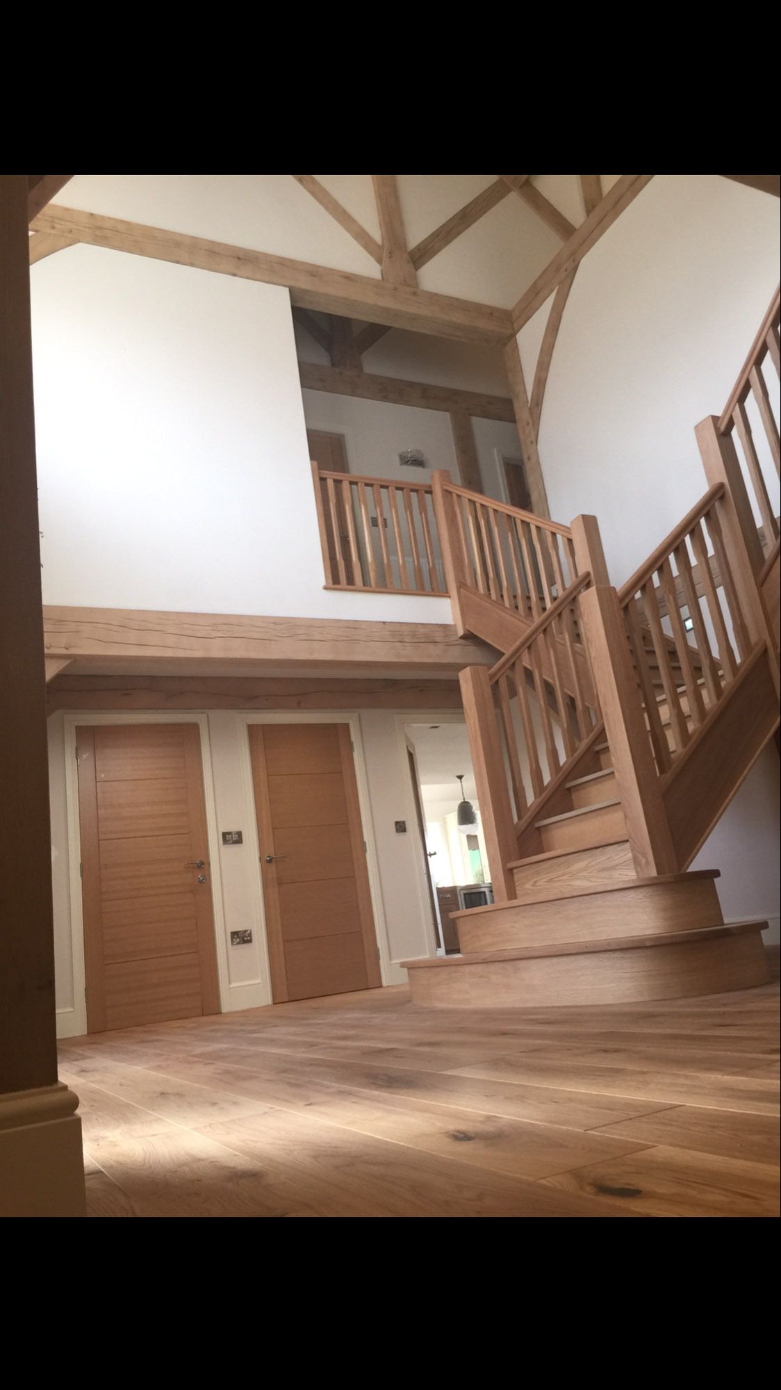 wooden staircase