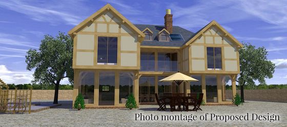 Photo montage of Proposed Design