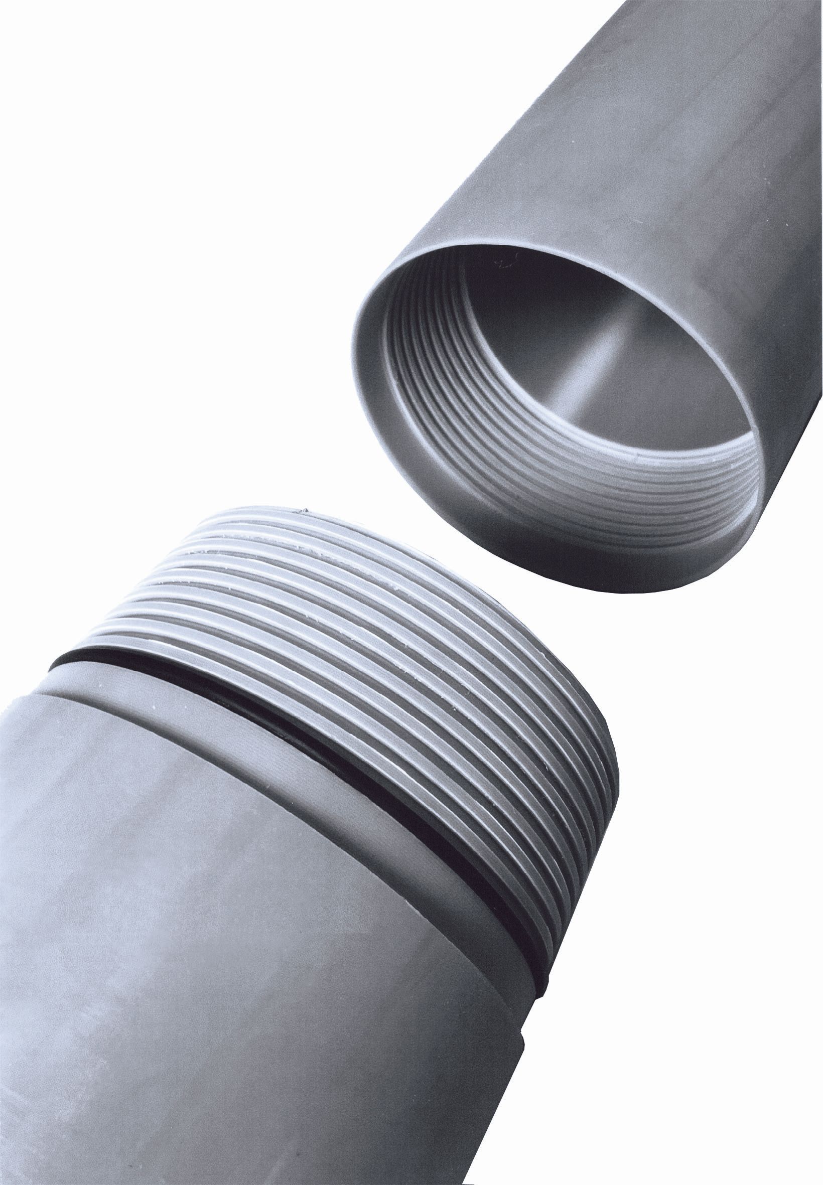 A close up of a metal pipe with a hole in the middle