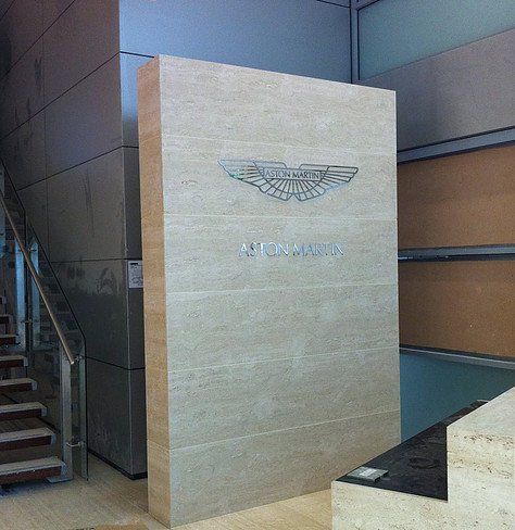 View of the steps area at the office 