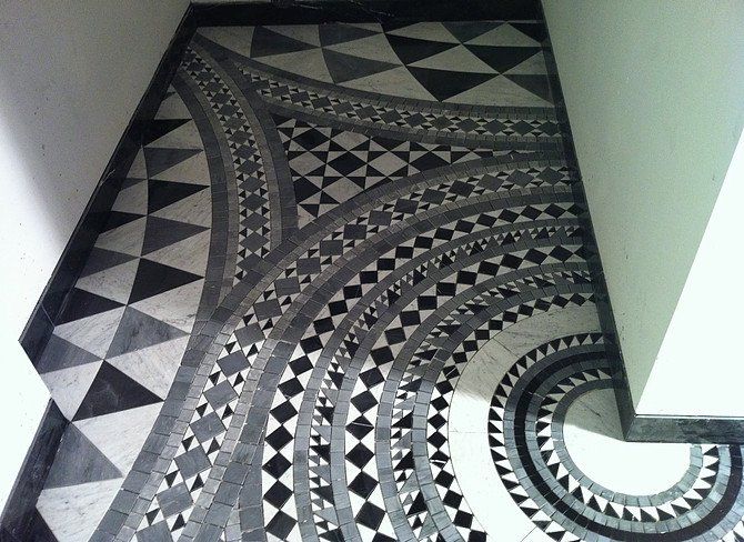 Unique flooring work 