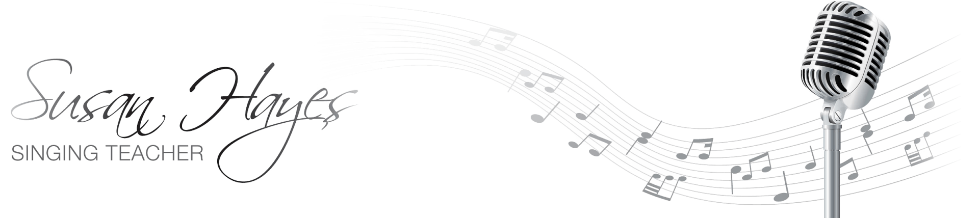 Susan Hayes singing teacher logo