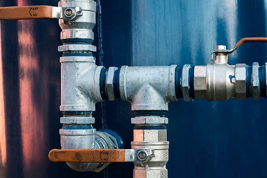 metal pipes