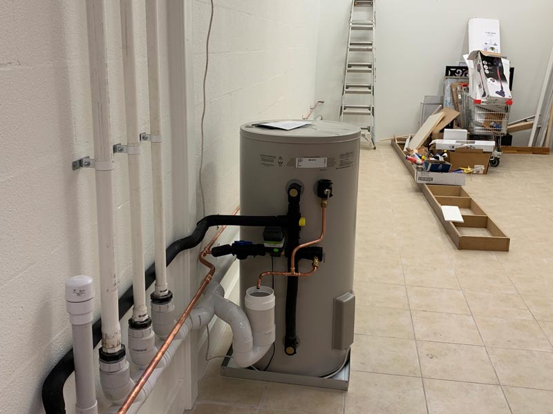 new water heater