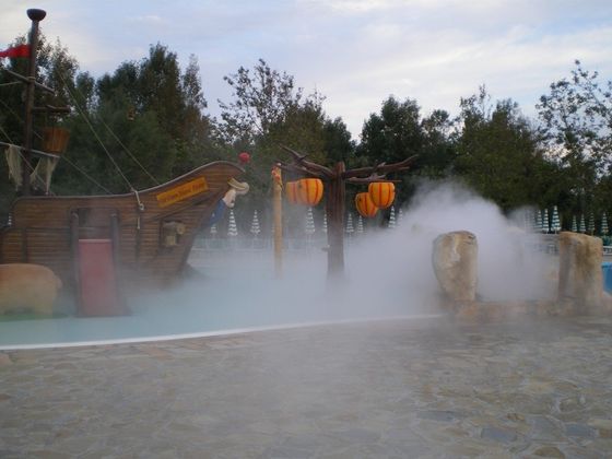 impianto di nebulizzazione per giardini