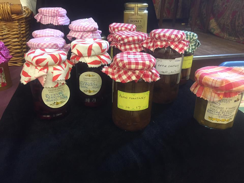 jars of local produce