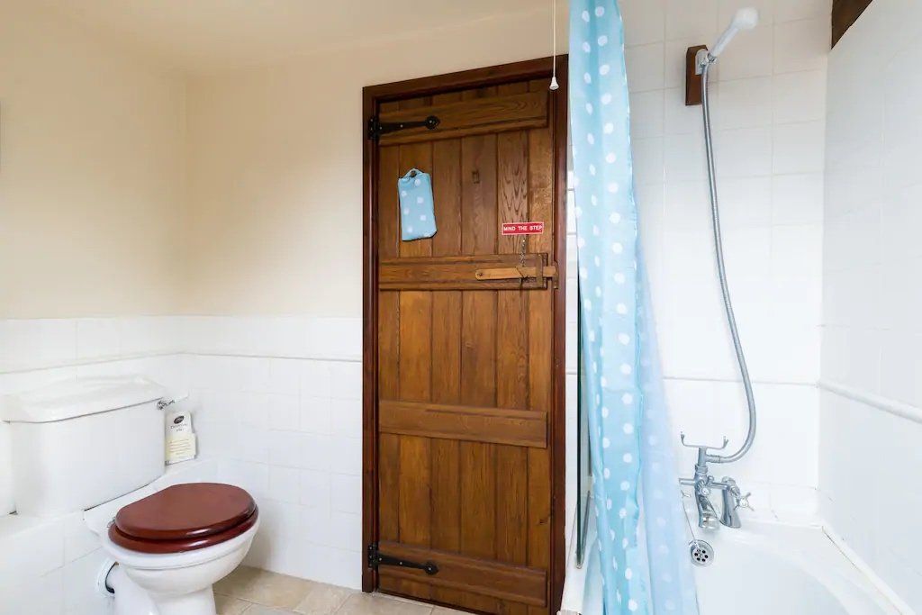 Bathroom door