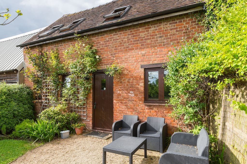 back garden of house