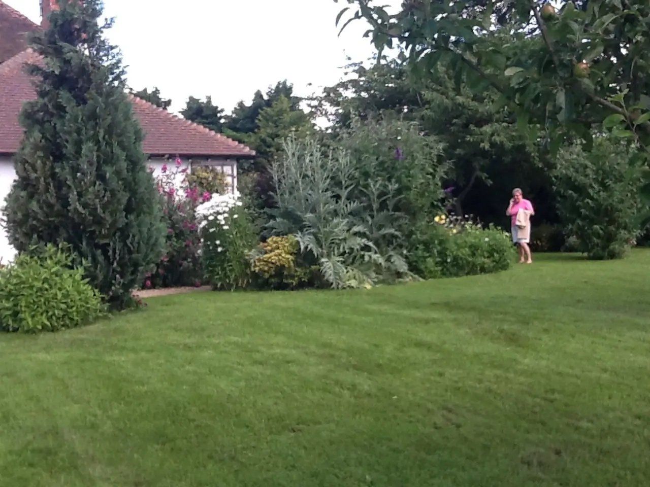 garden view at accommodation