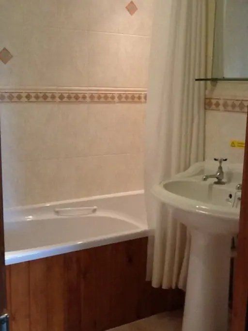 bathroom at accommodation