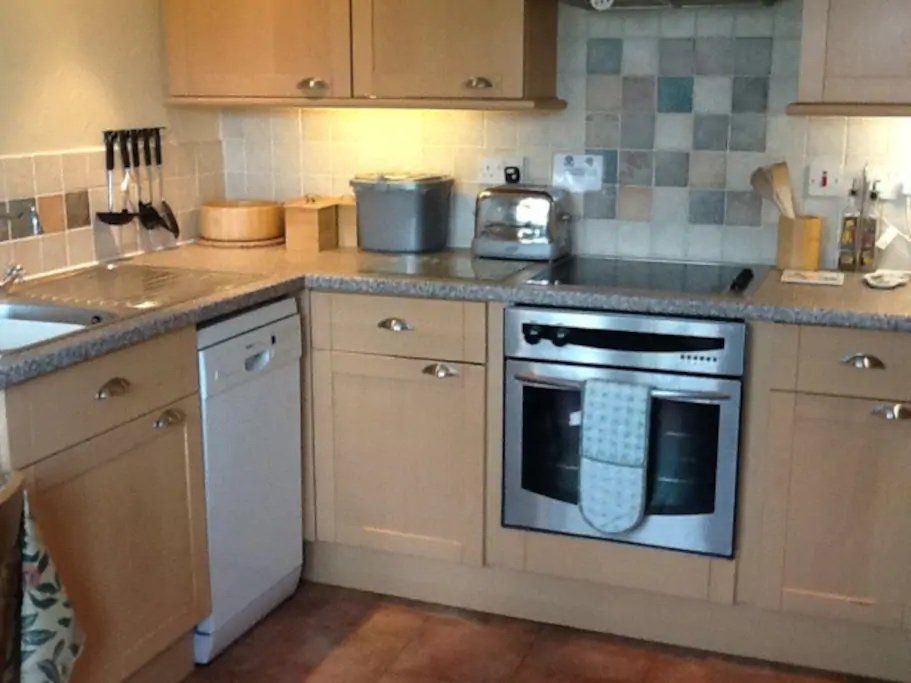 kitchen at accommodation