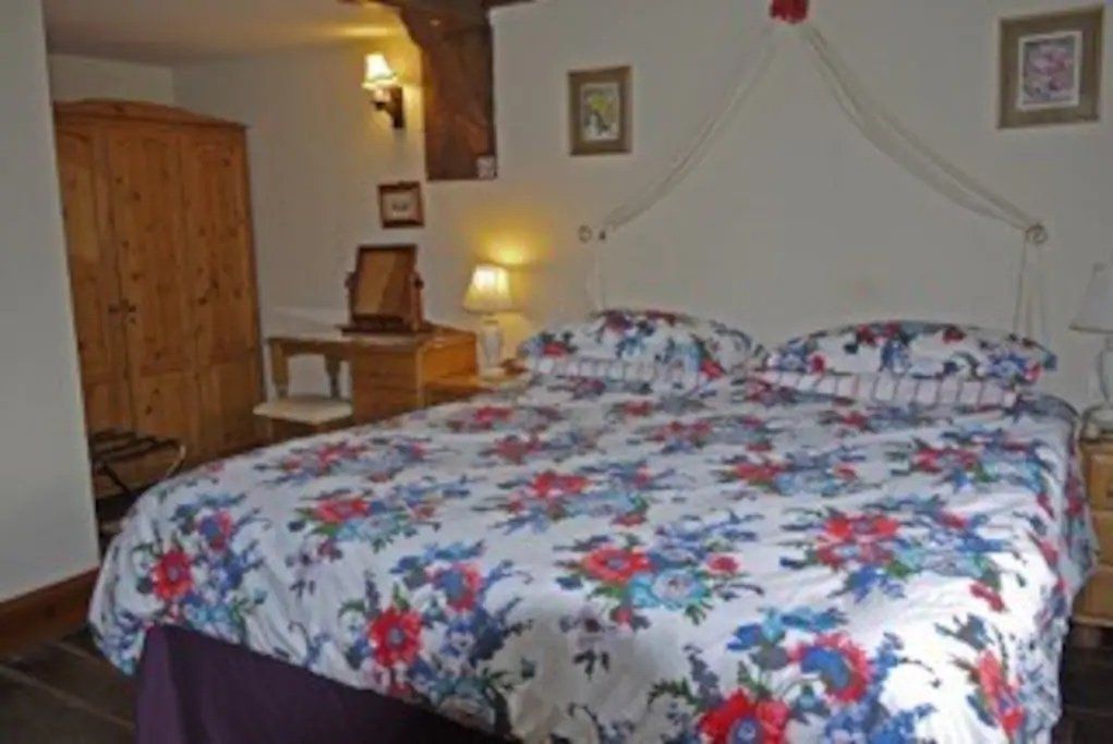 bed in bedroom at accommodation