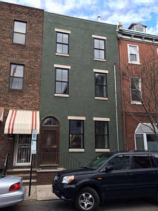 Restored Stucco Building — Masonry Restoration in Philadelphia PA