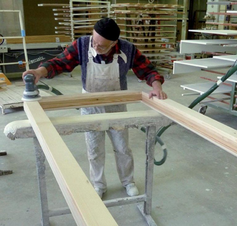 levigatura legno