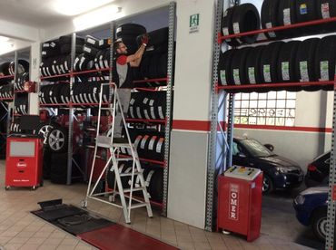 officina per cambio gomme