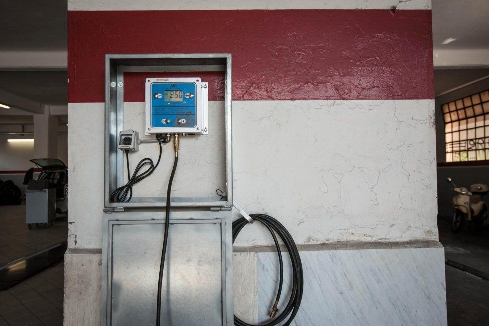 compressore per gonfiare gli pneumatici