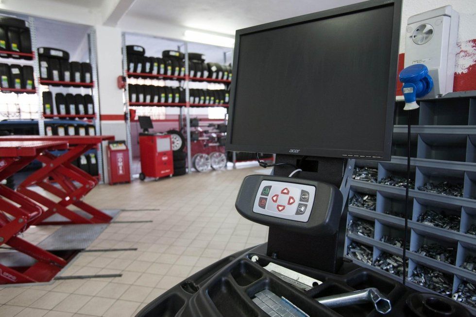 computer per analisi qualità gomme auto