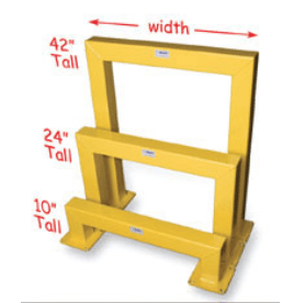 A picture of a yellow frame that says 42 