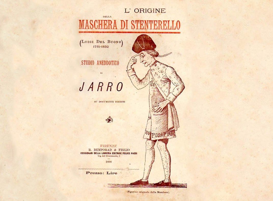 Maschera di Stenterello Firenze